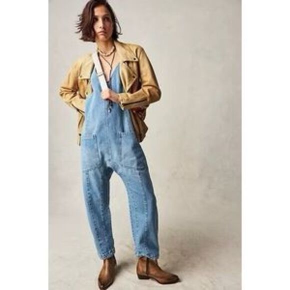 Free People Pants - We The Free / Free People High Roller Jumpsuit